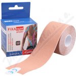 FIXAtape Sport Standard kinesiology elastická tejpovací páska tělová 5 cm x 5 m – Zboží Mobilmania