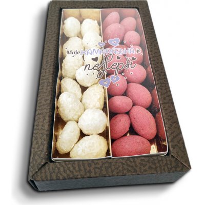 Sablio Mandle v čokoládě Moje kamarádka je nejlepší 2 x 80 g – Hledejceny.cz