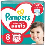 PAMPERS Active Baby 8 32 ks – Zboží Dáma
