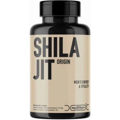 SizeAndSymmetry Shilajit Origin 500 mg 60 kapslí – Hledejceny.cz