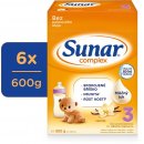 Sunar 3 complex vanilka 6 x 600 g