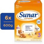 Sunar Complex 3 vanilka (6 x 600 g)