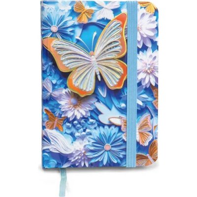 Argus Zápisník s barevnou ořízkou 7,5 x 10,5 cm 1404-0001 – Zboží Mobilmania