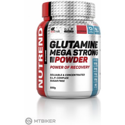 NUTREND Glutamine Mega Strong Powder 500g – Zboží Mobilmania