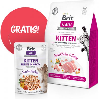 Brit Care Cat Grain Free Kitten 0,4 kg – Zboží Mobilmania