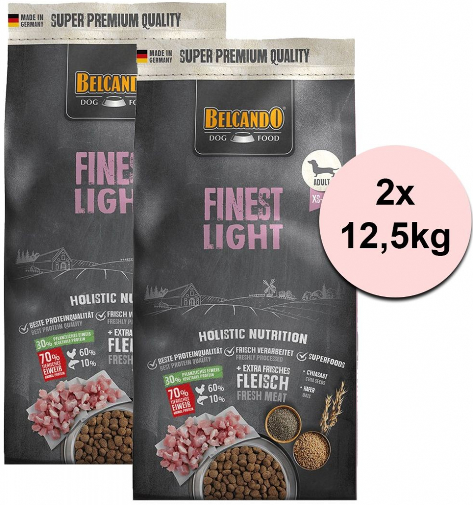 Belcando Adult Dog Finest Light 2 x 12,5 kg