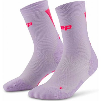 CEP Vysoké ponožky ULTRALIGHT 4.0 dámské II lilac/pink – Zboží Mobilmania