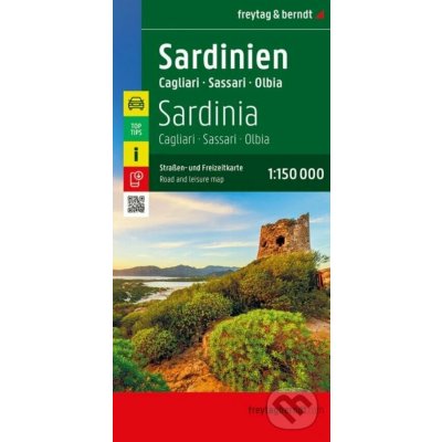 Sardinie 1:150 000 / automapa + volnočasová mapa – Hledejceny.cz