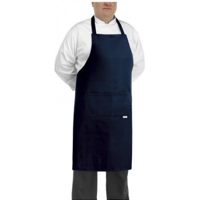 EGOchef zástěra BIG BOY ke krku tmavě modrá E-1904006C – Hledejceny.cz
