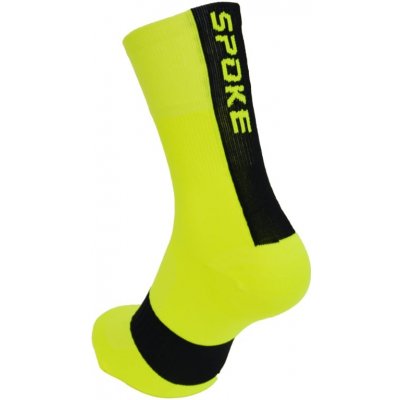 Spoke Race Socks fluo yellowblack – Hledejceny.cz