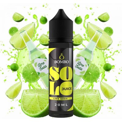 Bombo Solo Juice Lime Soda S & V 15 ml – Zbozi.Blesk.cz