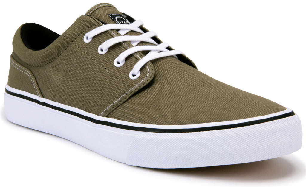 Oxelo nízké skateboardové boty VULCA 100 khaki