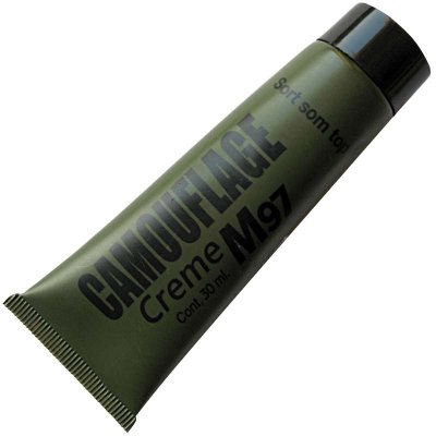 Barvy kamuflážní v tubě | olivová|černá – Zboží Mobilmania