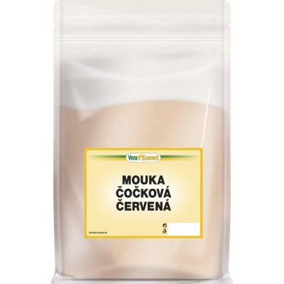 Vera Gurmet Červená čočková mouka nativní 1 kg – Sleviste.cz