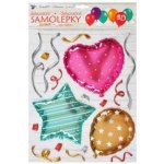 Anděl Samolepka na zeď 3D balónková 35 x 27 cm 10272 – Zbozi.Blesk.cz