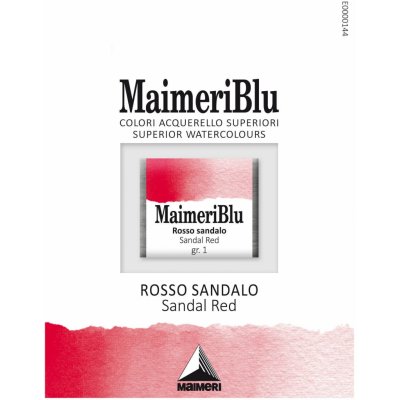 Maimeri Blu Akvarelová barva Sandal Red 263 1,5 ml 1 ks – Hledejceny.cz