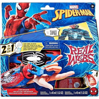 Hasbro Spiderman Real Webs Blástr pavoučí sítě F8734 – Hledejceny.cz