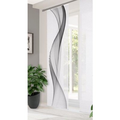 Home in green japonská stěna 84099 NEVOLA 0307 seda 245x60 cm (v x s) – Zboží Mobilmania