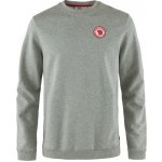 Fjällräven 1960 Logo Badge Sweater grey-Melange – Zboží Mobilmania