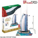 CubicFun 3D puzzle Burj al Arab 101 ks – Zbozi.Blesk.cz