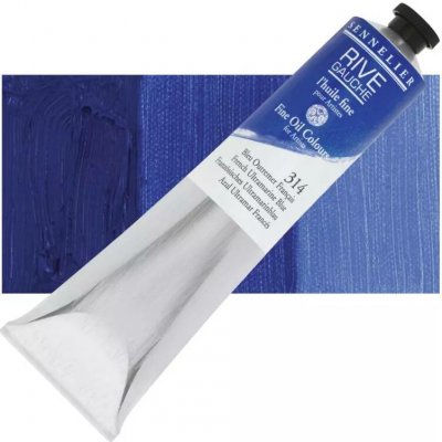 Sennelier Rive Gauche olejová barva 200 ml 314 French ultramarine blue – Sleviste.cz