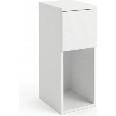 Edaxo Teny 20 x 30 x 55 cm bílý – Zboží Mobilmania