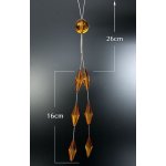 EUROFIRANY DEKORAČNÍ ŠŇŮRA NA ZÁVĚS 10 ORANŽOVÁ – Sleviste.cz