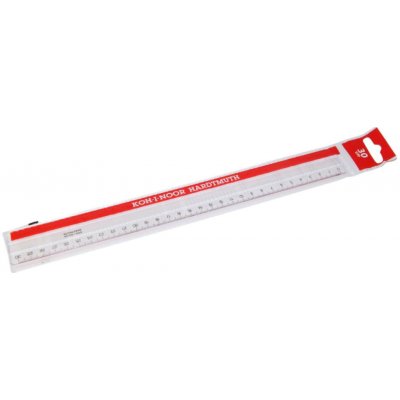 SaKOTA CCP2005 ​​​​​​​pravítko 30 cm transparentní – Zboží Živě