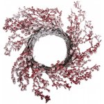 Clayre & Eef Bílý vánoční věnec – 55x10 cm – Hledejceny.cz