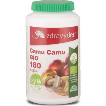 Zdravý den Bio Camu Camu Raw 180 kapslí