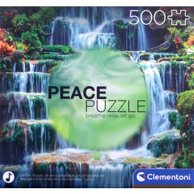 CLEMENTONI Peace : Zurčení vody 500 dílků – Zboží Mobilmania