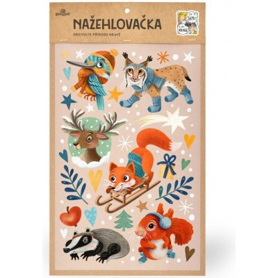 Lesní svět Nažehlovačka L 032 - Zimní mix – Hledejceny.cz
