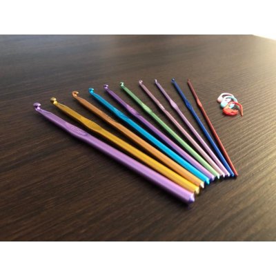 Sada háčků na háčkování - kovové – Zboží Dáma