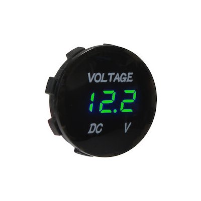 Digitální voltmetr 5-48V zelený, 34570B | Zboží Auto