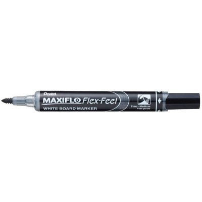 Popisovač na bílé tabule Pentel Maxiflo Flex-Feel - černý – Zboží Mobilmania