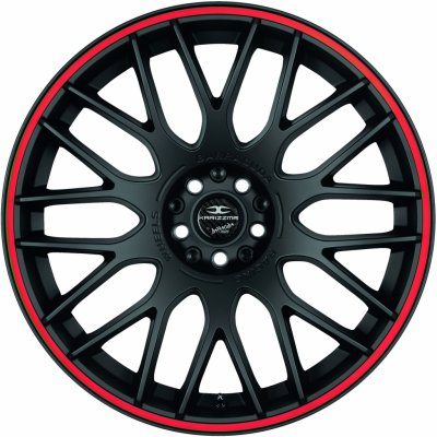 Barracuda KARIZZMA 9,5x19 5x110 ET38 black trim red | Zboží Auto