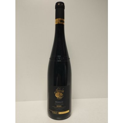 Habánské sklepy Merlot pozdní sběr 13% 0,75 l (holá láhev) – Hledejceny.cz