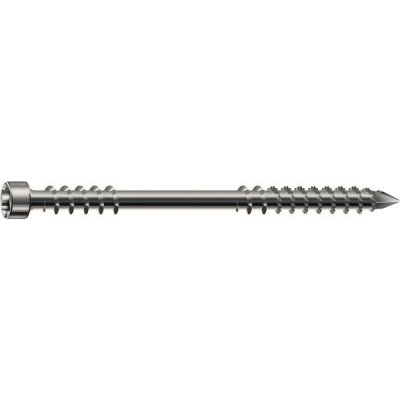 SCH SPAX vrut pro mola, lávky a terasové podlahy 8.0x120 Torx 40, nerez A4 – Hledejceny.cz