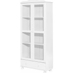Vitrína 8050B bílý lak – Hledejceny.cz