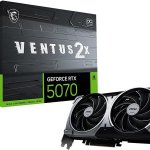 MSI GeForce RTX 5070 12G VENTUS 2X OC – Zboží Živě