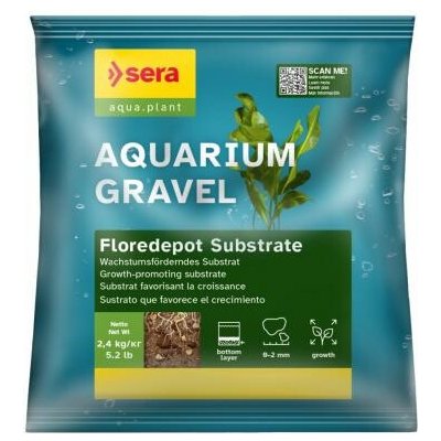 Sera Aquarium Gravel Floredepot Substrate 2,2 l – Hledejceny.cz