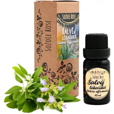 SoZoLe Rose Éterický olej Šalvěj lékařská 10 ml – Hledejceny.cz