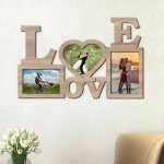 Dřevěné rámečky na fotky - Love – Zboží Mobilmania