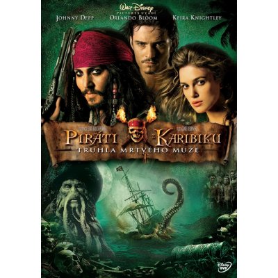 piráti z karibiku 2: truhla mrtvého muže DVD – Hledejceny.cz