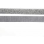 Pro Háčkování Suchý zip, 20 mm, komplet světle šedý – Hledejceny.cz