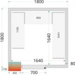 TEFCOLD CR 180x180x220 – Zboží Mobilmania