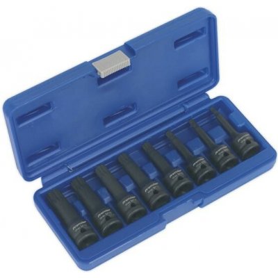 SEALEY Sada 1/2" rázových zástrčných krátkých hlavic XZN M8-M18 – Hledejceny.cz