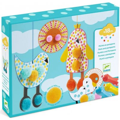 Djeco Dots a Pompoms In the Sky – Hledejceny.cz