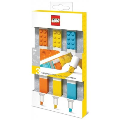 LEGO Zvýrazňovače 3 ks – Zboží Mobilmania