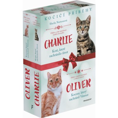 Norton Sheila: Kočičí příběhy Oliver + Charlie BOX 2 knihy – Zboží Mobilmania